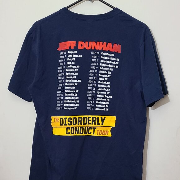 Jeff Dunham Disorderly Conduct Tour T-Shirt Large - Picture 3 of 3